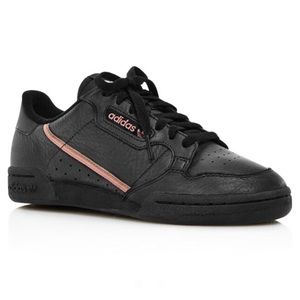 Adidas Continental 80 Black Low Top Sneakers Size 8